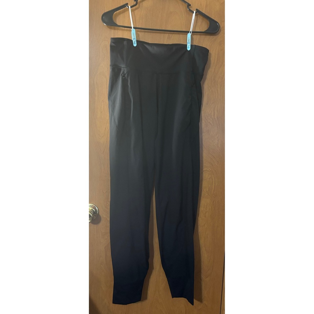 Athleta Distance Jogger Black High Rise Activewear Pants Small